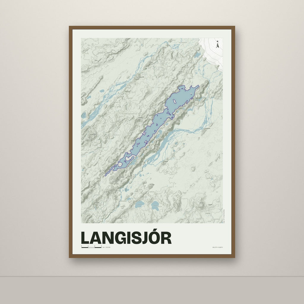 Langisjór – Mosi, lúpínufjólublár