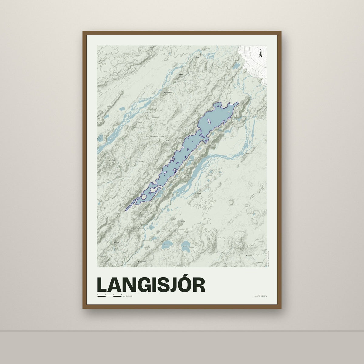 Langisjór – Mosi, lúpínufjólublár