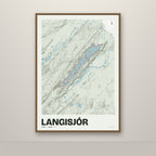 Langisjór – Mosi, rauður