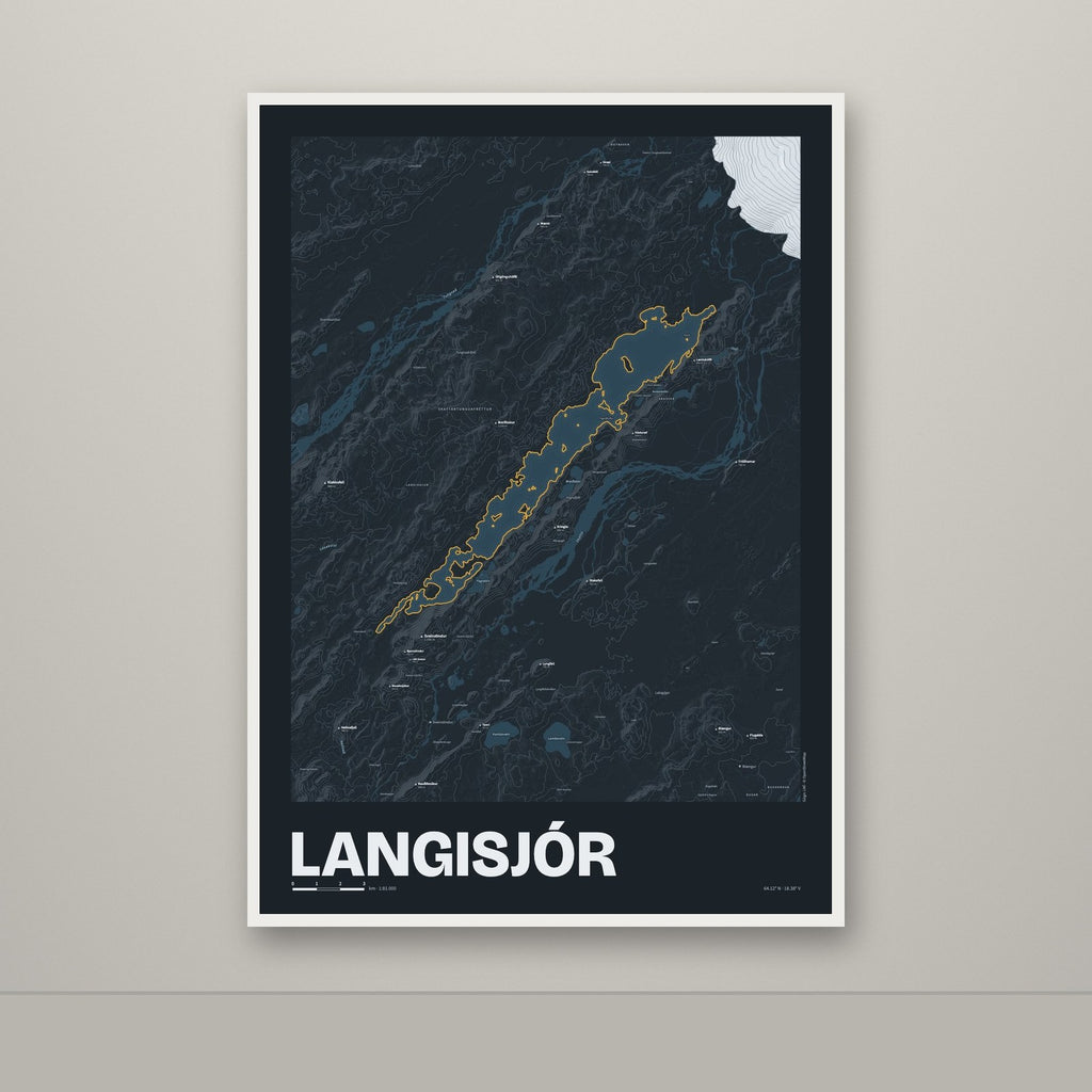Langisjór – Nótt, okkurgulur