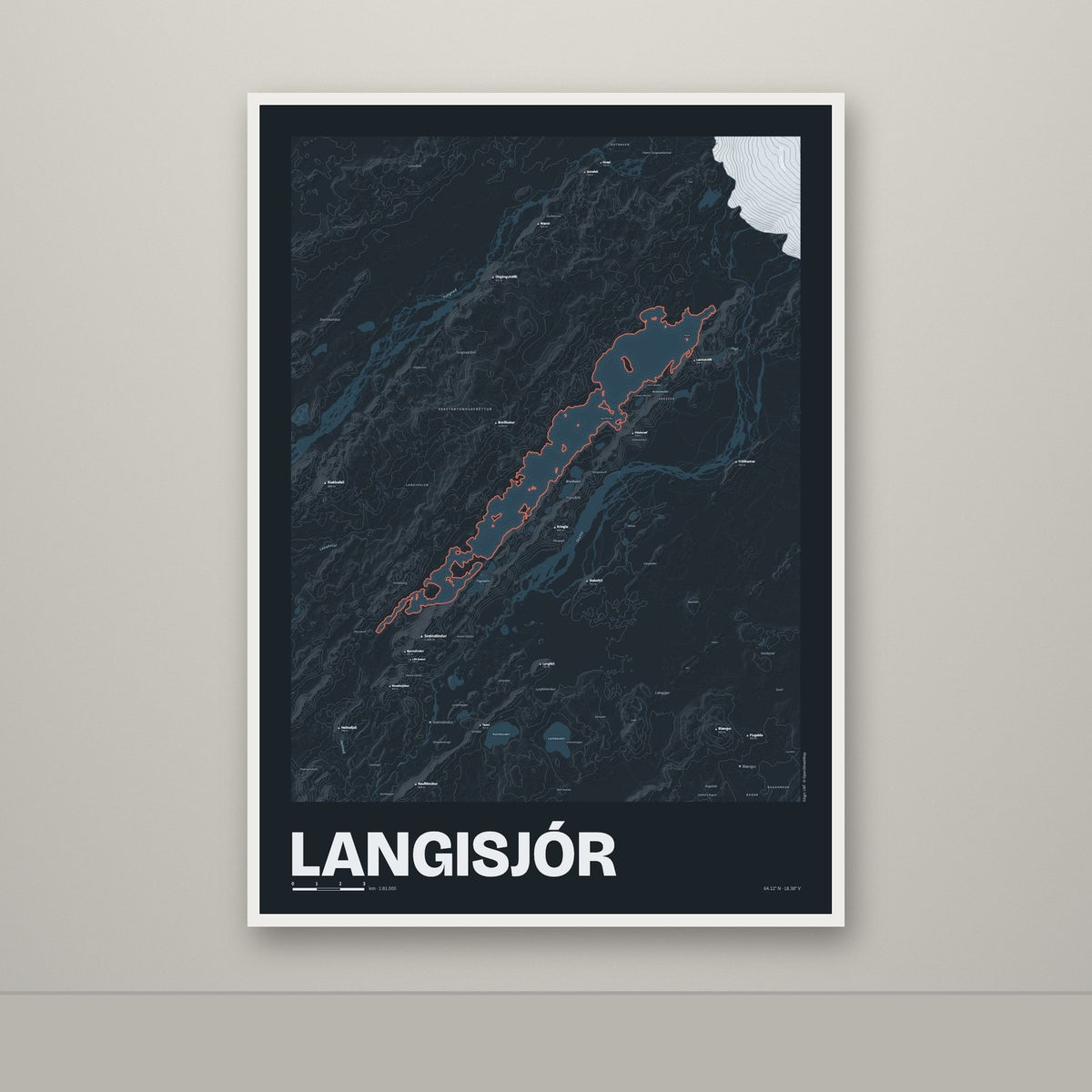 Langisjór – Nótt, rauður