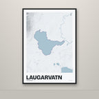 Laugarvatn – Ljóst, lúpínufjólublár