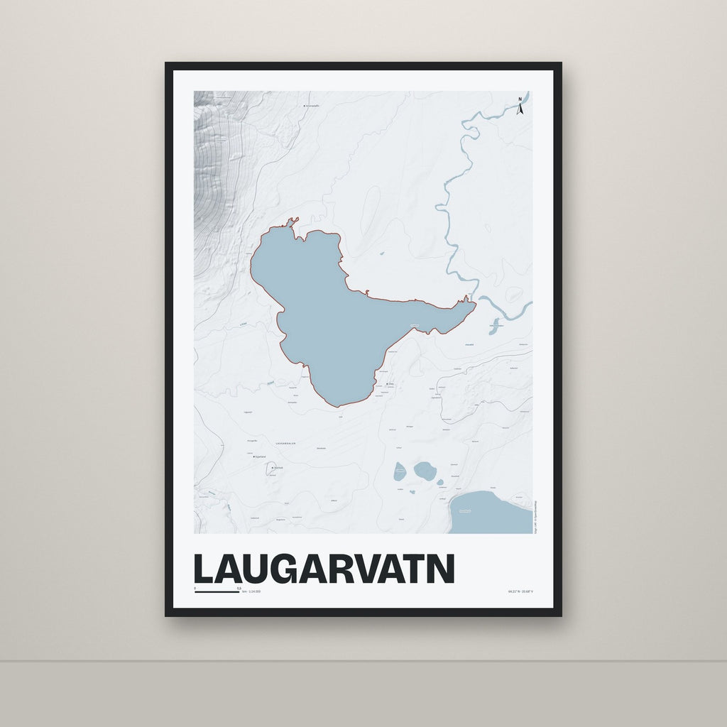 Laugarvatn – Ljóst, rauður