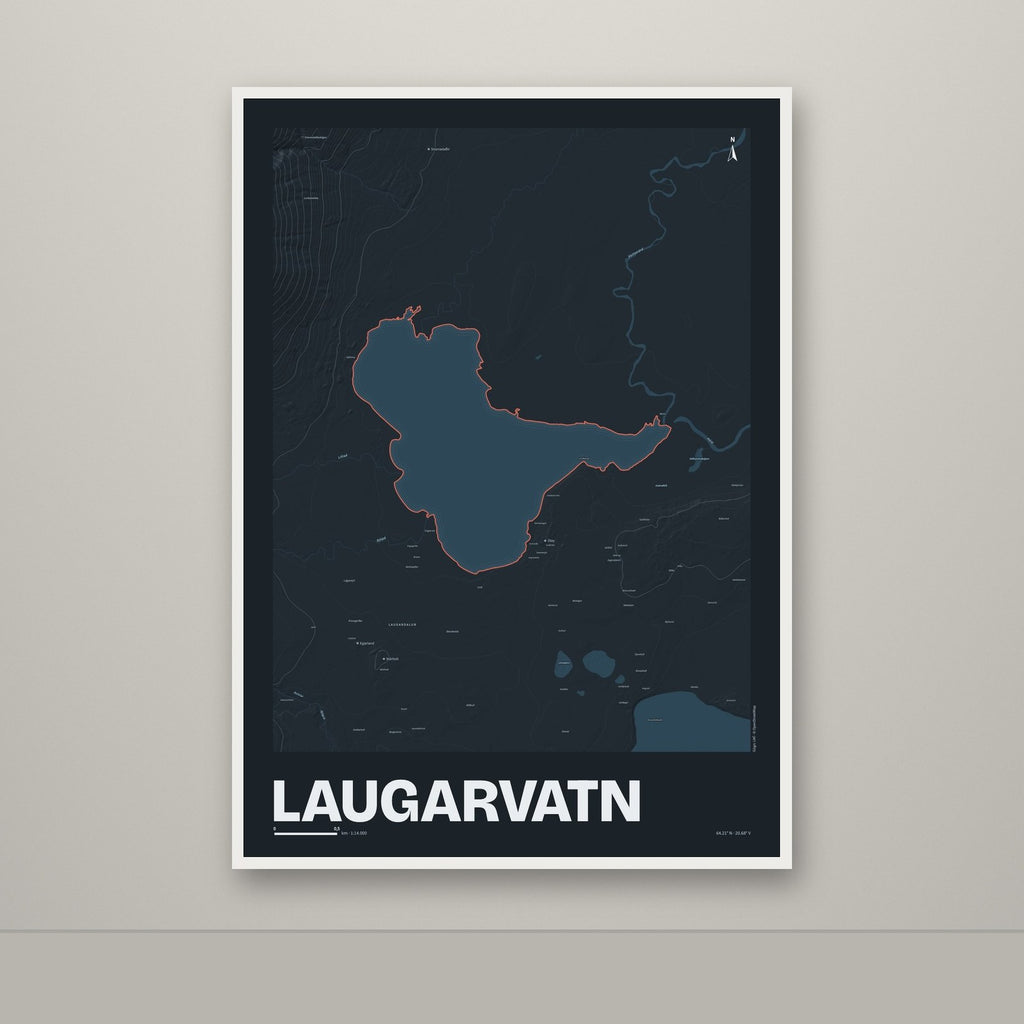 Laugarvatn – Nótt, rauður