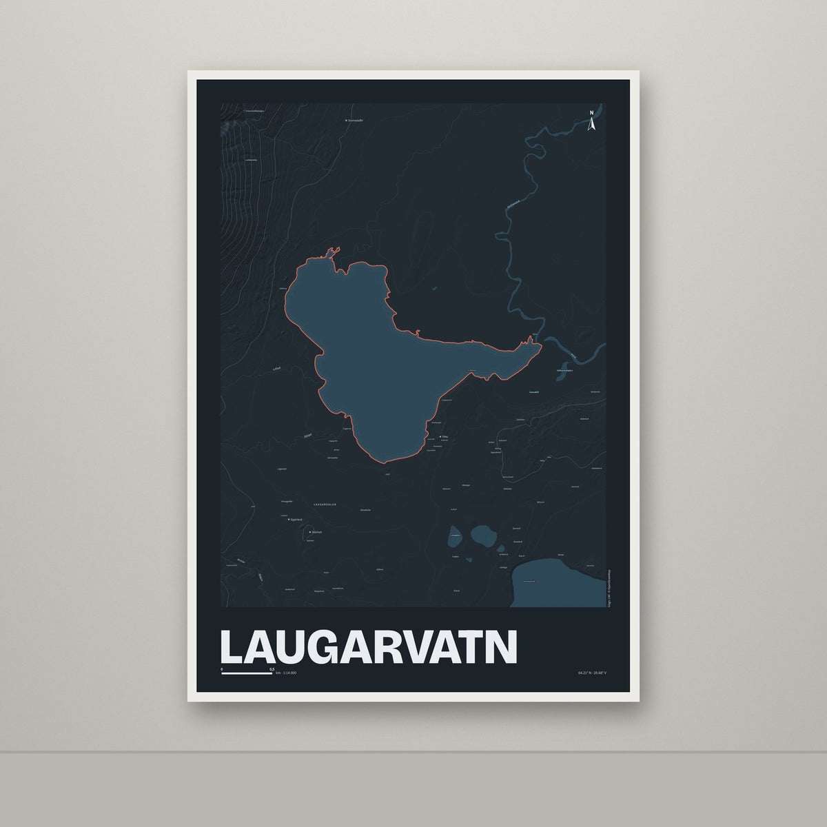 Laugarvatn – Nótt, rauður