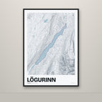 Lögurinn – Ljóst, lúpínufjólublár