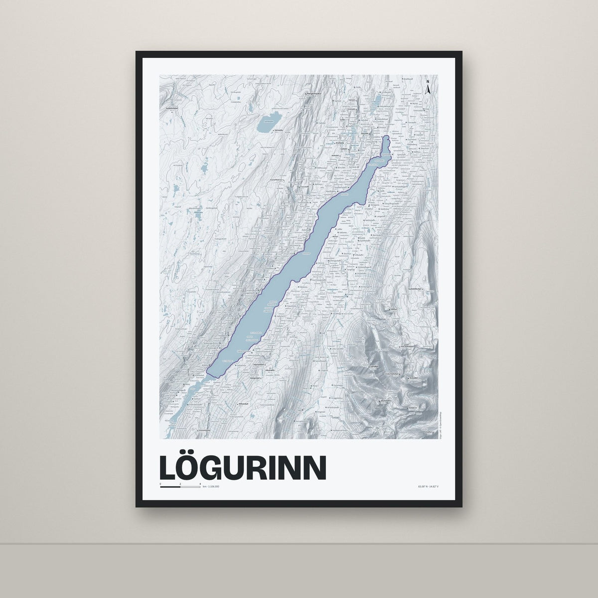Lögurinn – Ljóst, lúpínufjólublár