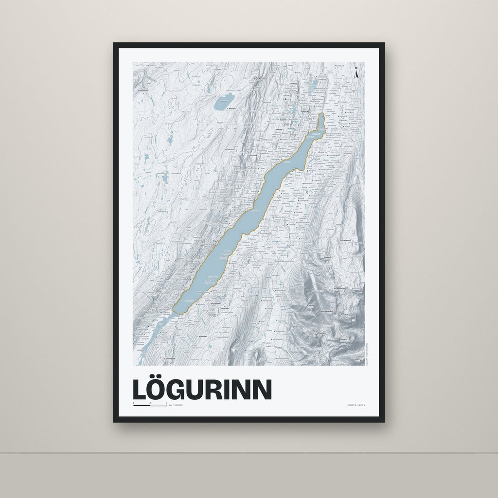 Lögurinn – Ljóst, okkurgulur