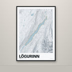 Lögurinn – Ljóst, okkurgulur