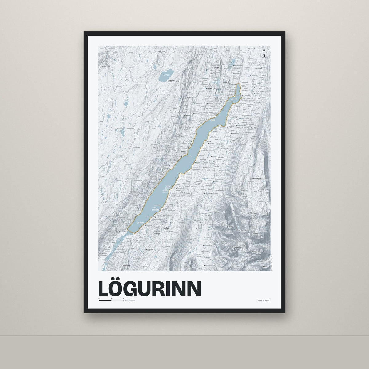 Lögurinn – Ljóst, okkurgulur