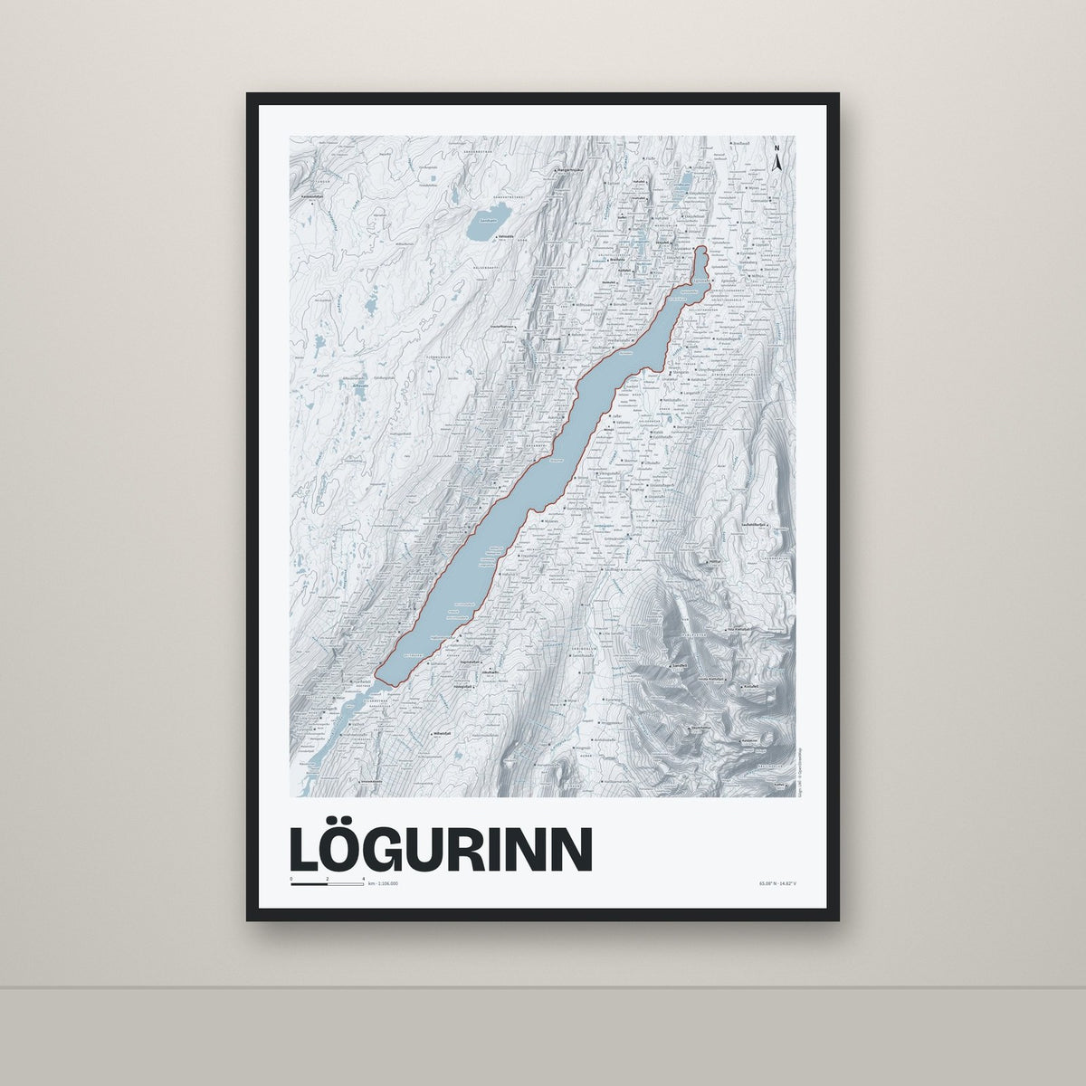 Lögurinn – Ljóst, rauður