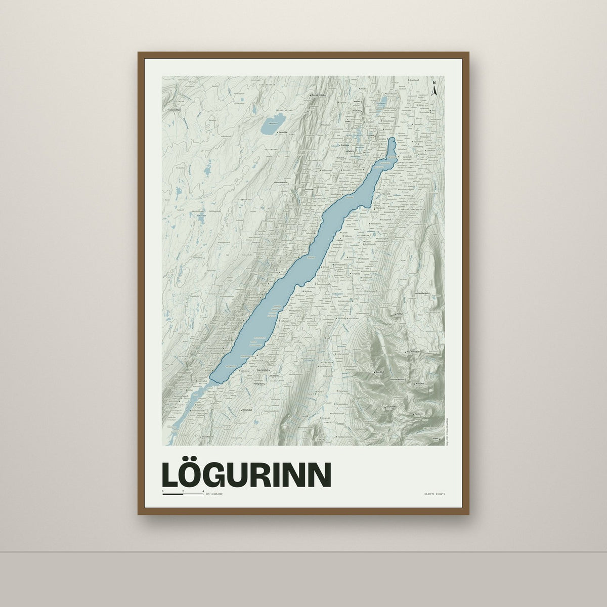 Lögurinn – Mosi, blár