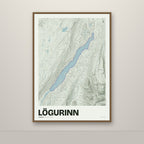 Lögurinn – Mosi, lúpínufjólublár