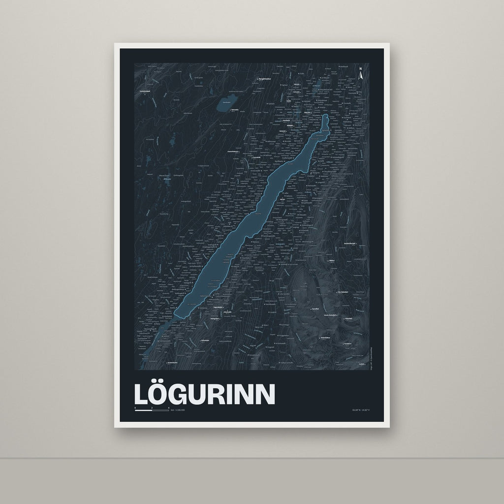 Lögurinn – Nótt, blár