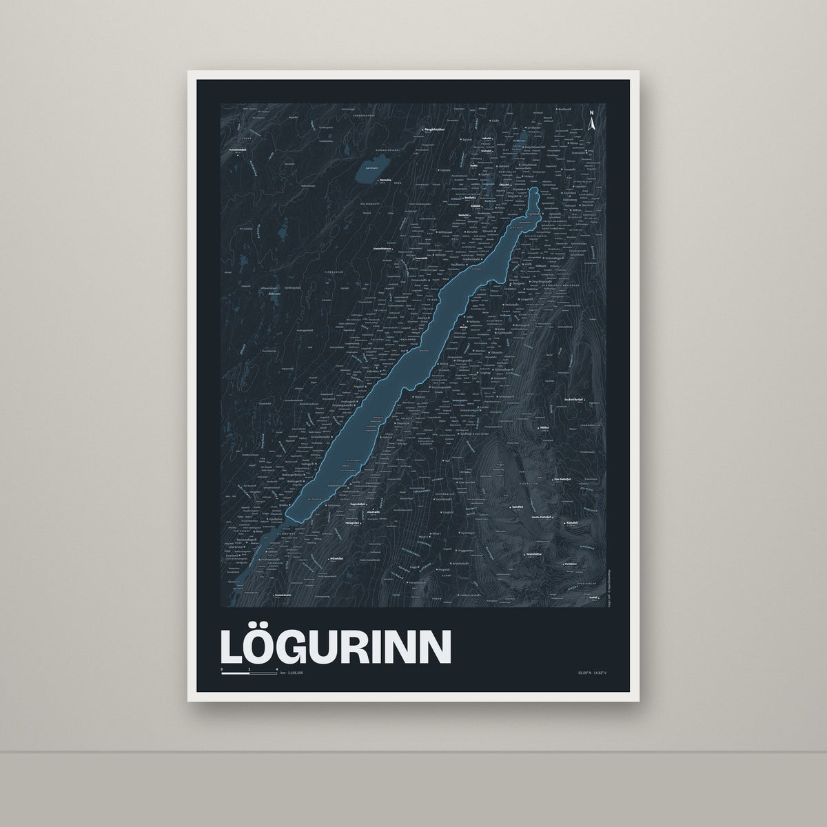 Lögurinn – Nótt, blár