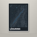 Lögurinn – Nótt, lúpínufjólublár