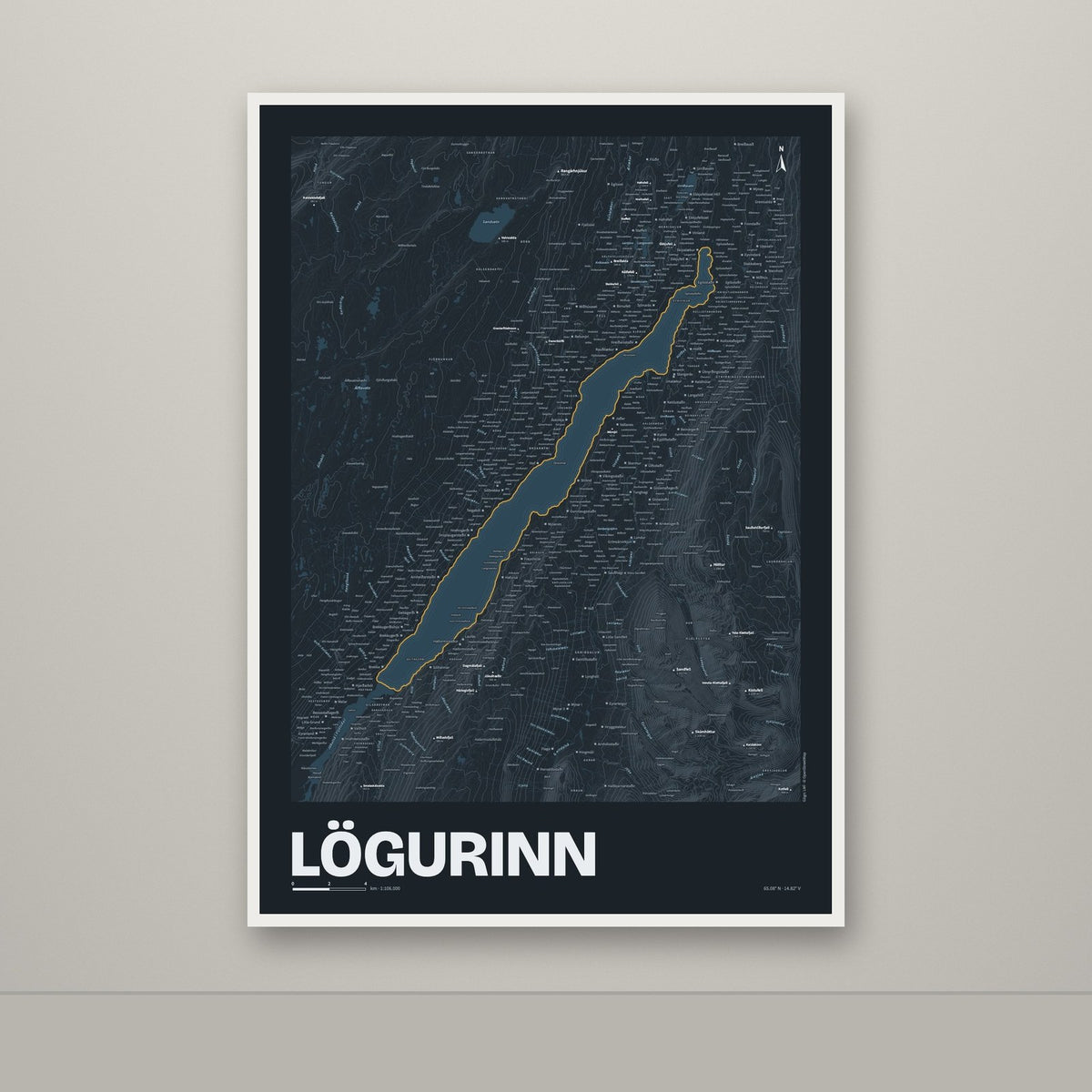 Lögurinn – Nótt, okkurgulur