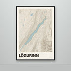 Lögurinn – Sandur, okkurgulur