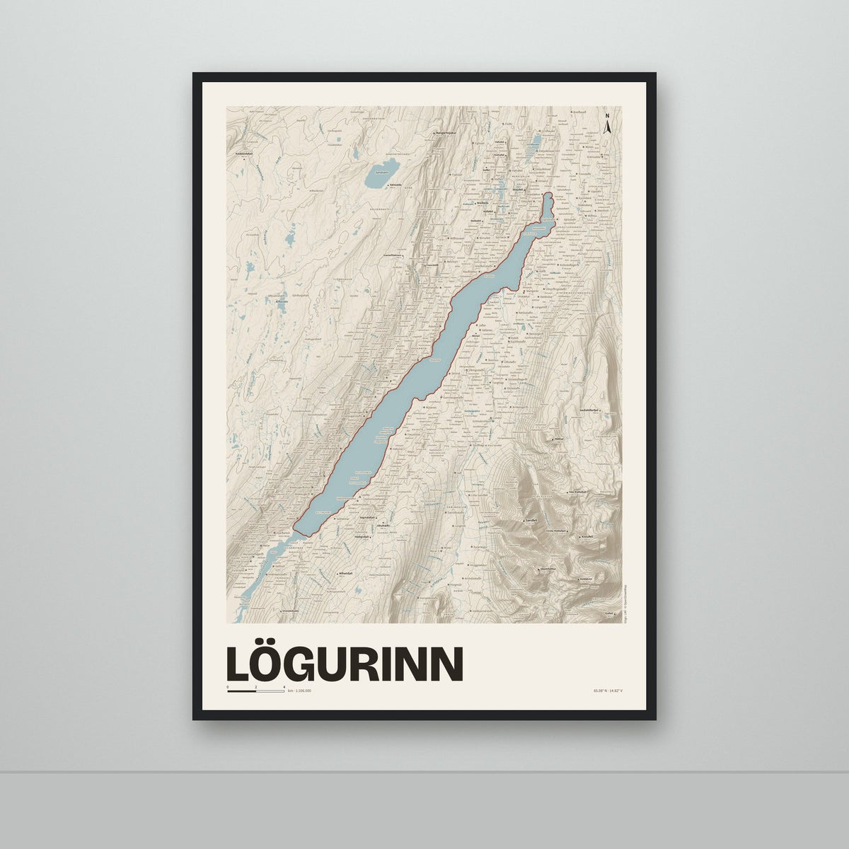 Lögurinn – Sandur, rauður