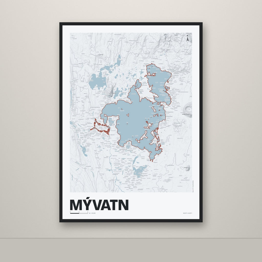 Mývatn – Ljóst, rauður