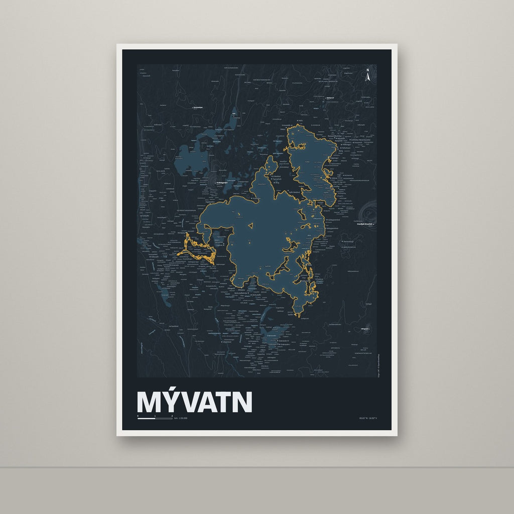 Mývatn – Nótt, okkurgulur