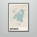 Mývatn – Sandur, blár