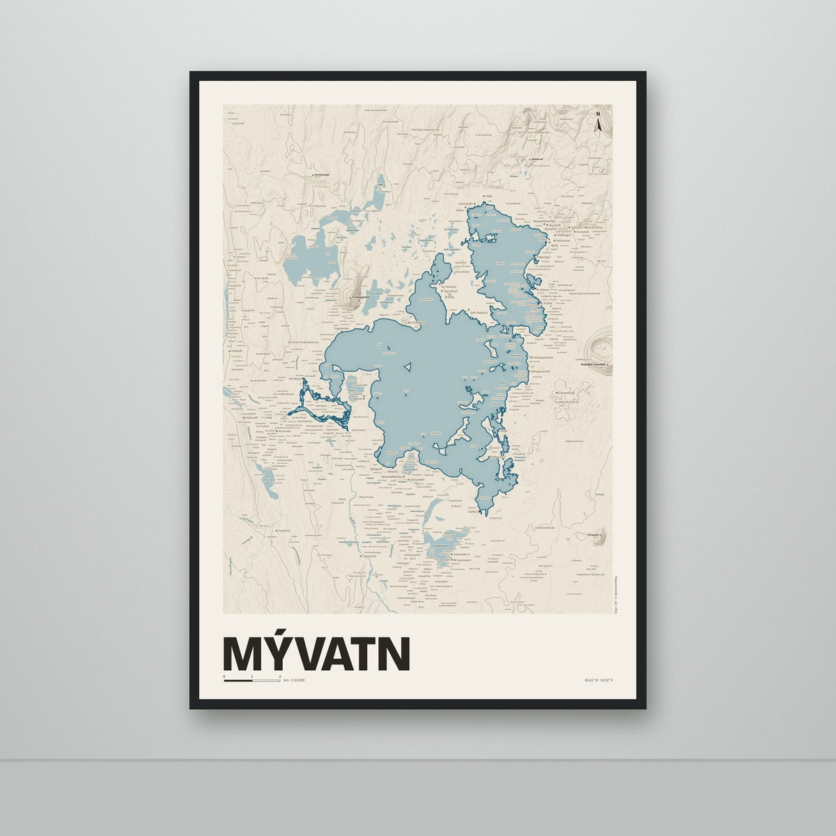 Mývatn – Sandur, blár