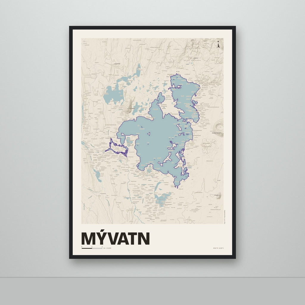 Mývatn – Sandur, lúpínufjólublár
