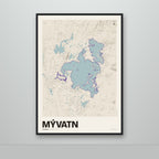 Mývatn – Sandur, lúpínufjólublár