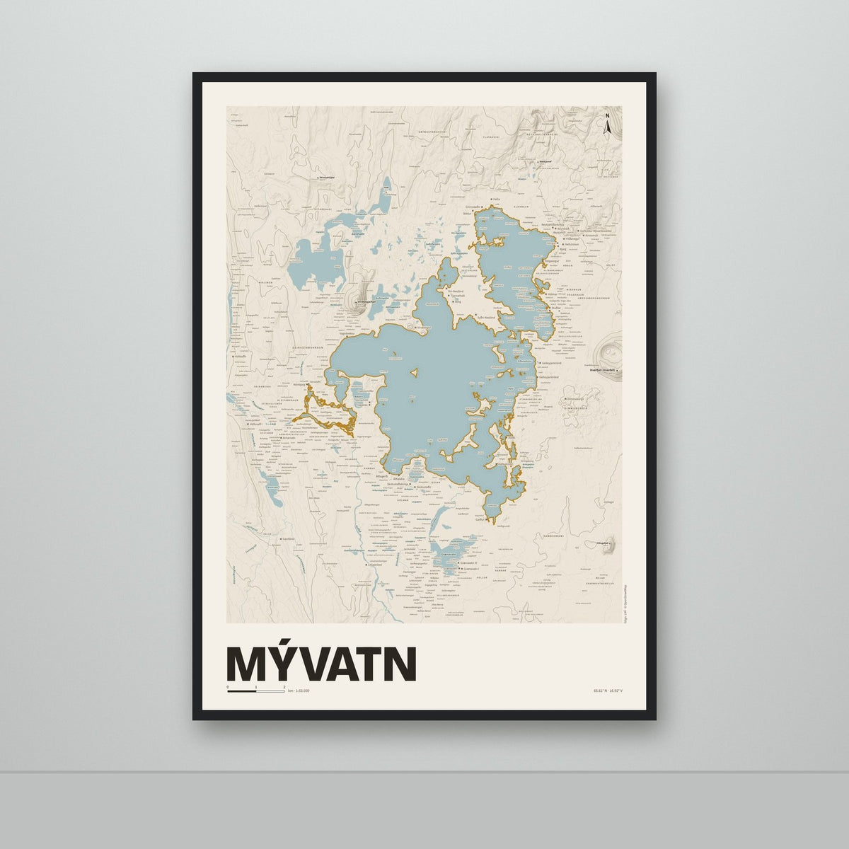 Mývatn – Sandur, okkurgulur