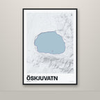 Öskjuvatn – Ljóst, lúpínufjólublár
