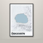 Öskjuvatn – Ljóst, okkurgulur