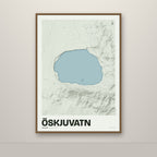 Öskjuvatn – Mosi, blár