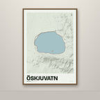 Öskjuvatn – Mosi, rauður