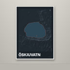 Öskjuvatn – Nótt, rauður