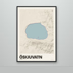 Öskjuvatn – Sandur, lúpínufjólublár