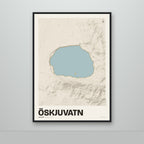 Öskjuvatn – Sandur, okkurgulur