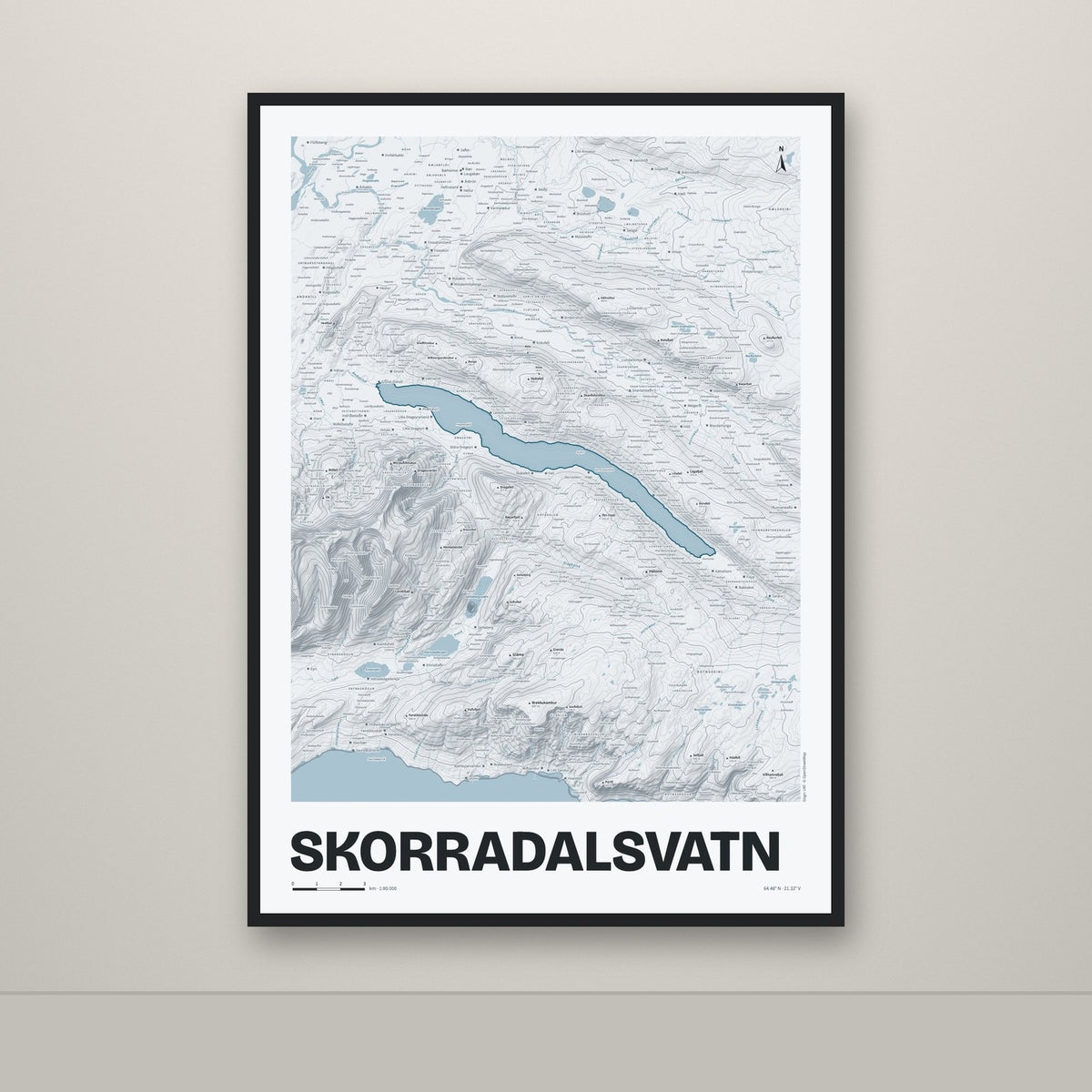 Skorradalsvatn – Ljóst, blár