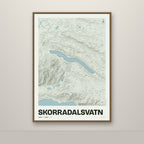 Skorradalsvatn – Mosi, blár