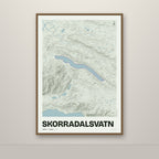 Skorradalsvatn – Mosi, lúpínufjólublár