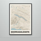 Skorradalsvatn – Sandur, rauður