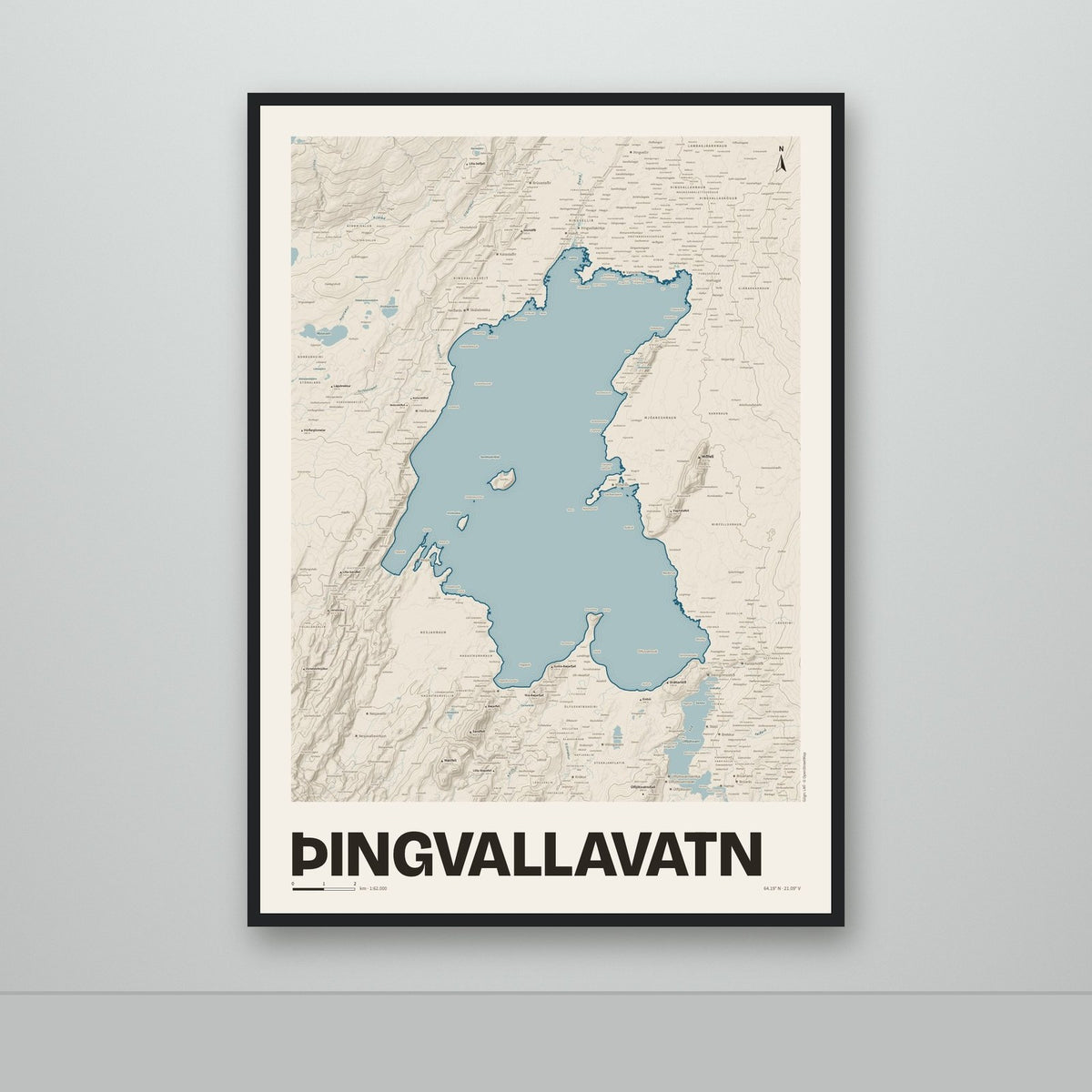 Þingvallavatn – Sandur, blár