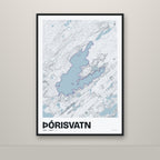 Þórisvatn – Ljóst, lúpínufjólublár