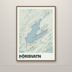 Þórisvatn – Mosi, lúpínufjólublár
