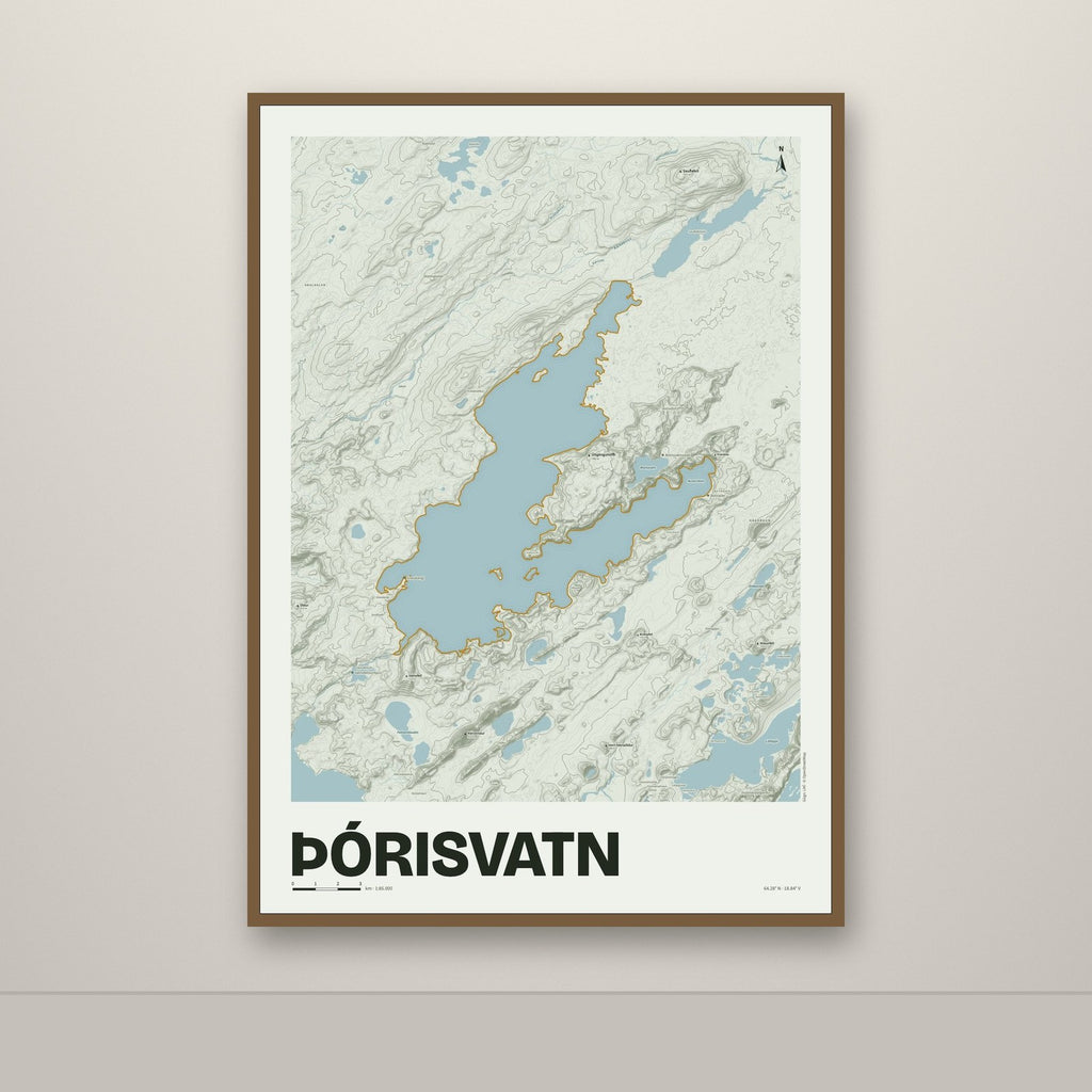 Þórisvatn – Mosi, okkurgulur
