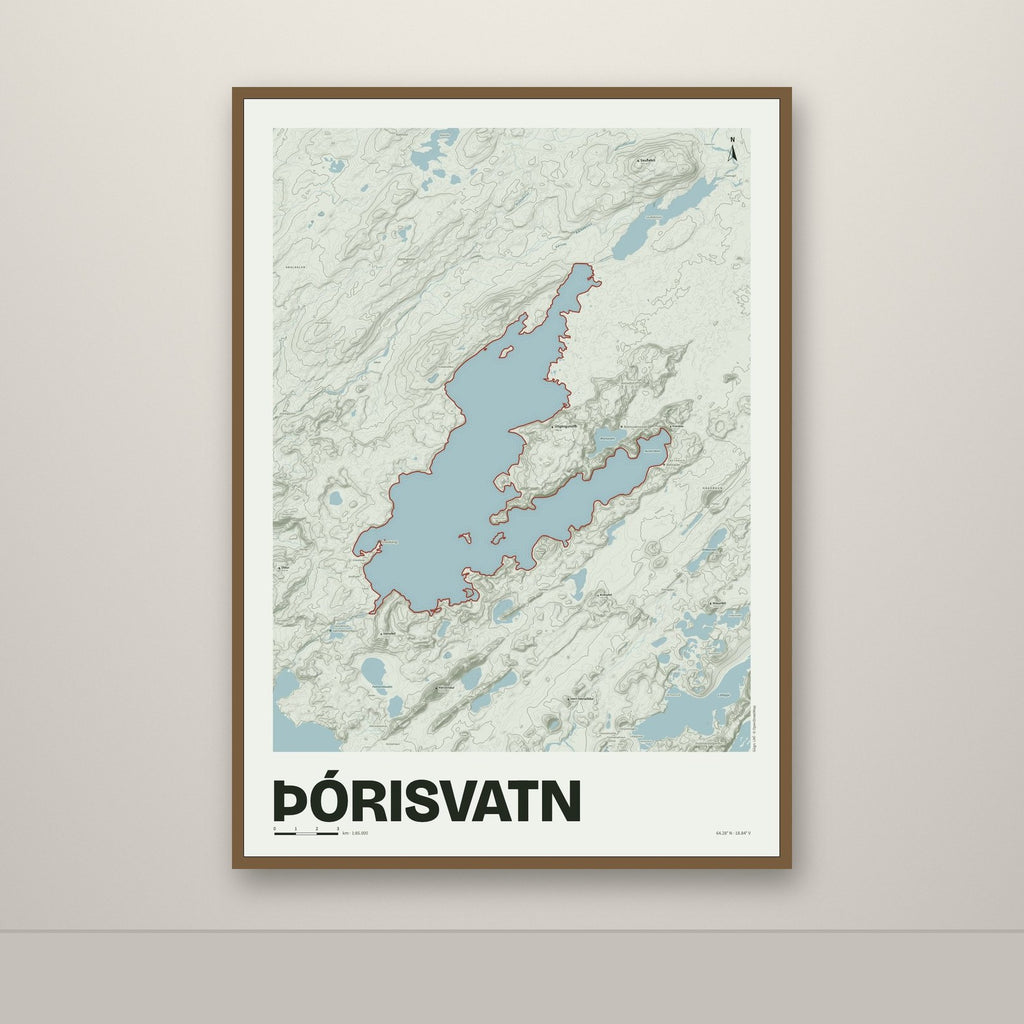 Þórisvatn – Mosi, rauður