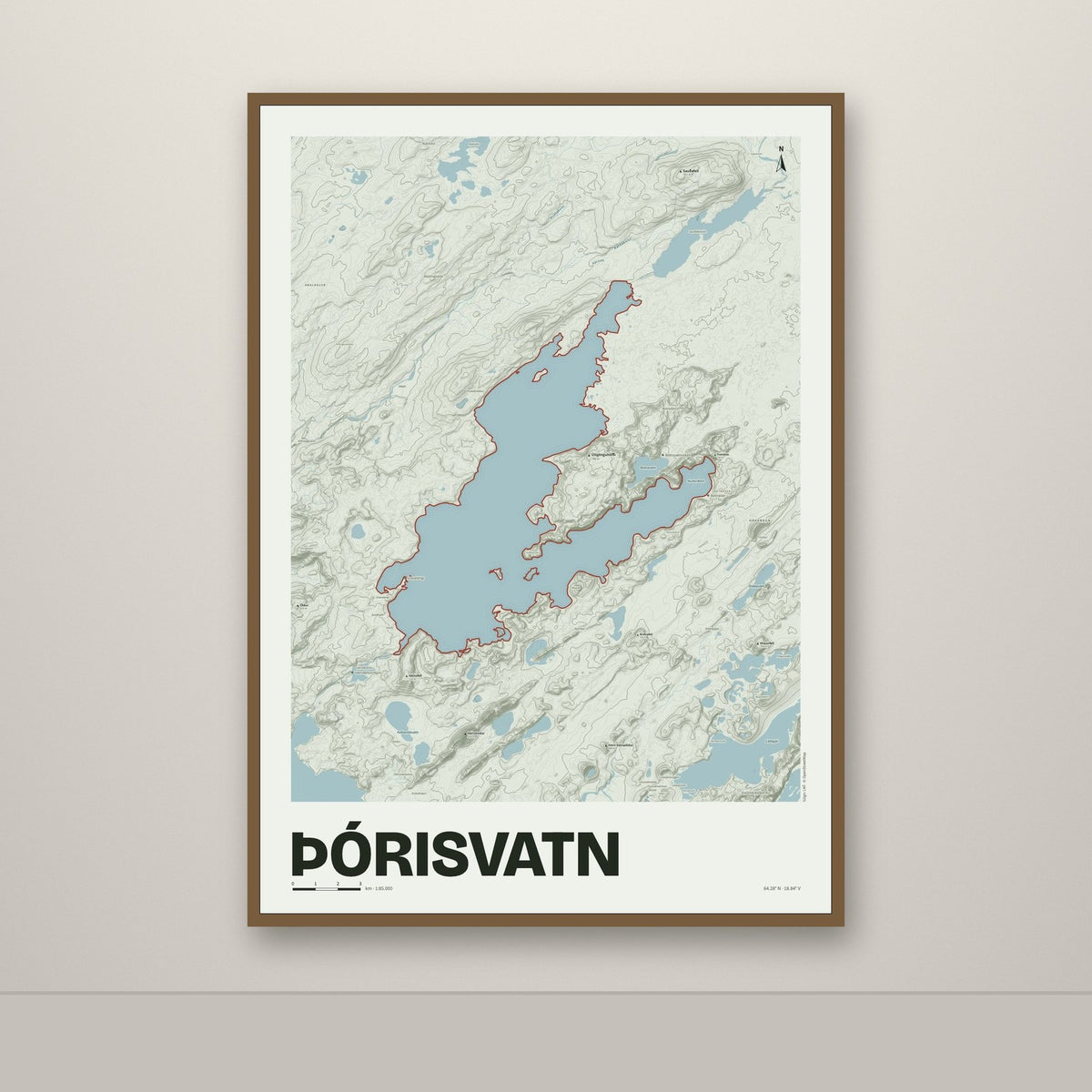 Þórisvatn – Mosi, rauður