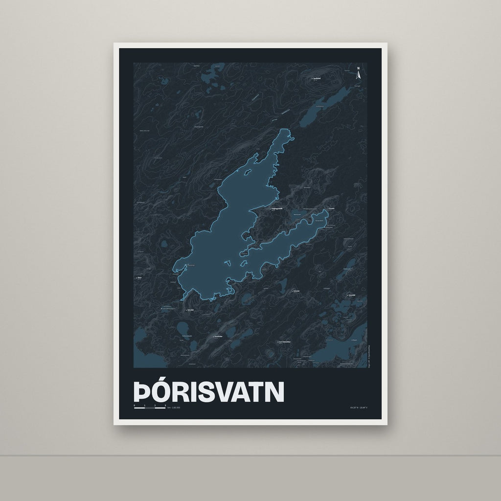 Þórisvatn – Nótt, blár