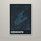 Þórisvatn – Nótt, blár