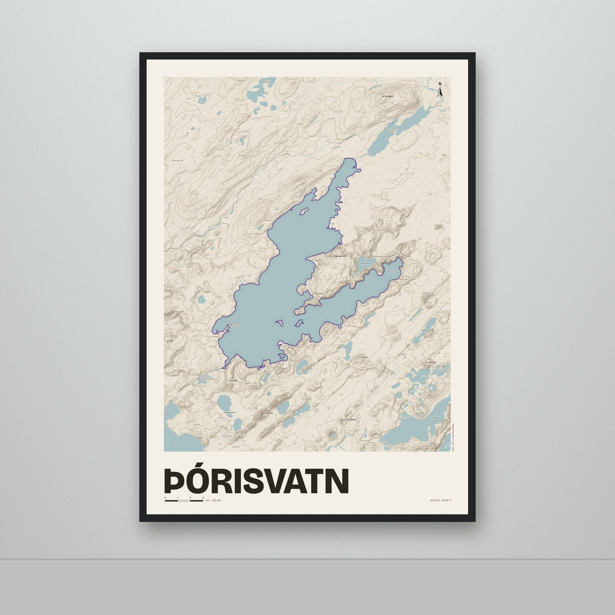 Þórisvatn – Sandur, lúpínufjólublár